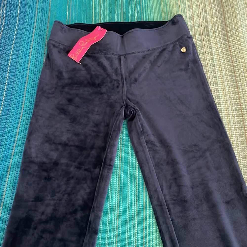 Lilly Pulitzer Jordynne Velour Pant NWT